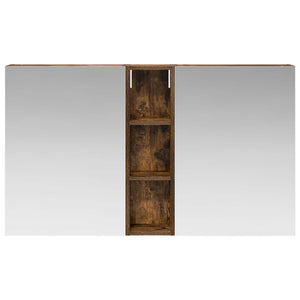 Σετ Ντουλαπιών Μπάνιου 3 τμχ. 120 x 14,5 x 70 εκ - Pakobazaar
