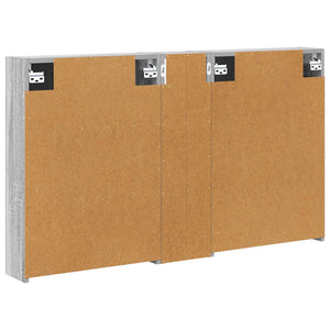 Σετ Ντουλαπιών Μπάνιου με ράφι 3 pcs 120 x 14,5 x 70 εκ - Pakobazaar