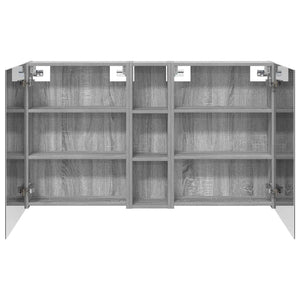 Σετ Ντουλαπιών Μπάνιου με ράφι 3 pcs 120 x 14,5 x 70 εκ - Pakobazaar