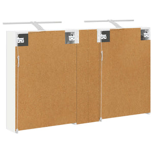 Σετ Ντουλαπιών Μπάνιου με ράφι 3 pcs 120 x 14,5 x 70 εκ - Pakobazaar
