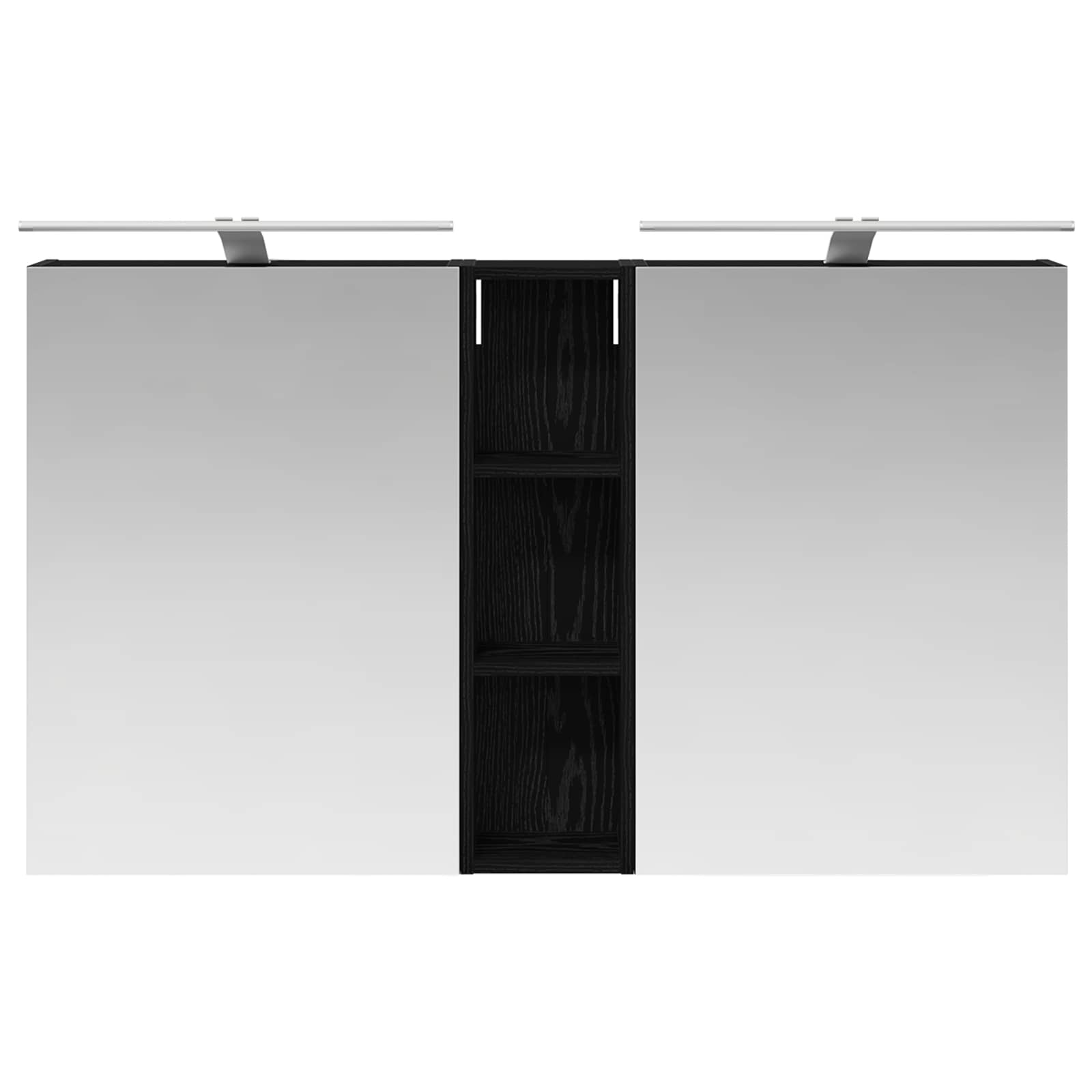 Σετ Ντουλαπιών Μπάνιου με ράφι 3 pcs 120 x 14,5 x 70 εκ - Pakobazaar