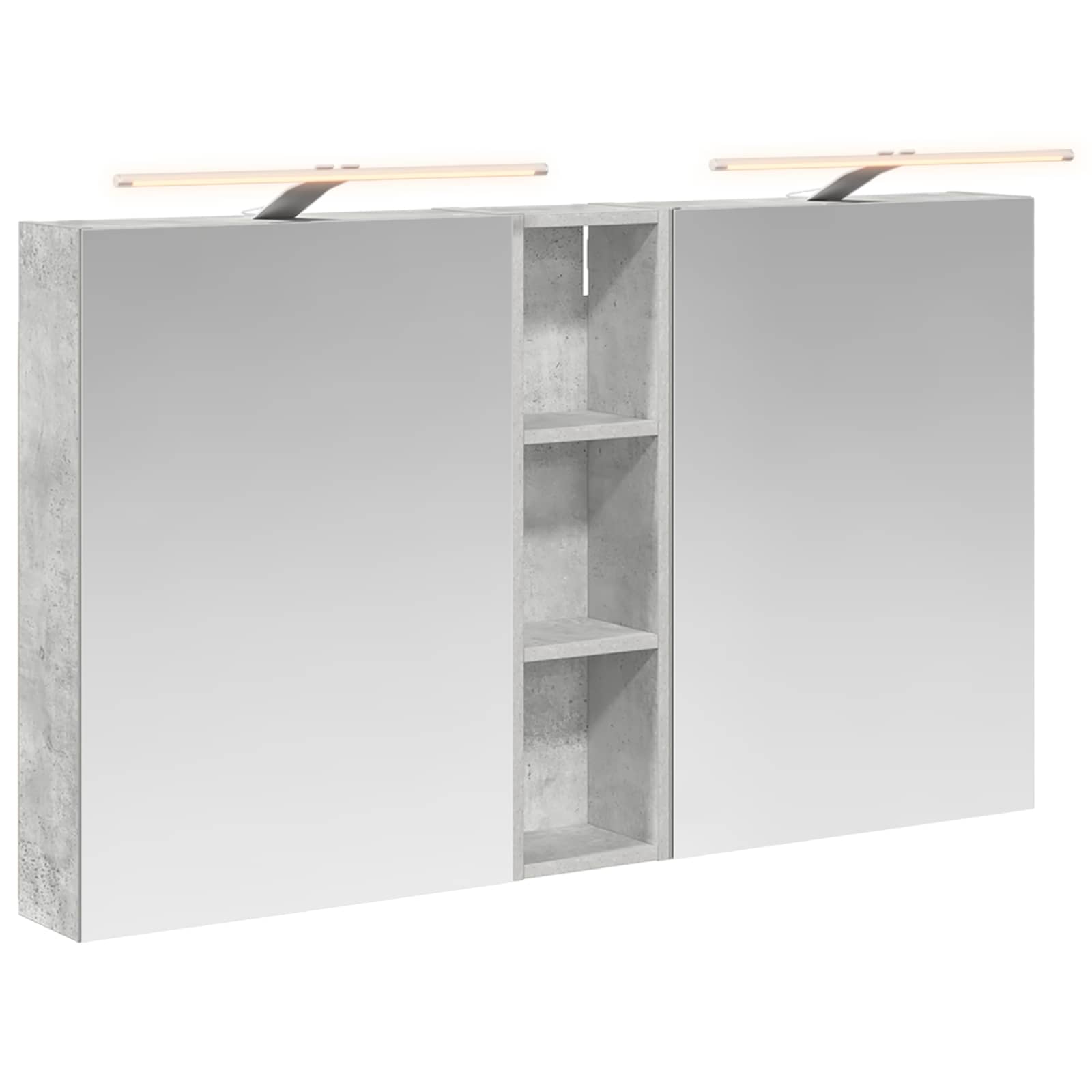 Σετ Ντουλαπιών Μπάνιου με ράφι 3 pcs 120 x 14,5 x 70 εκ - Pakobazaar