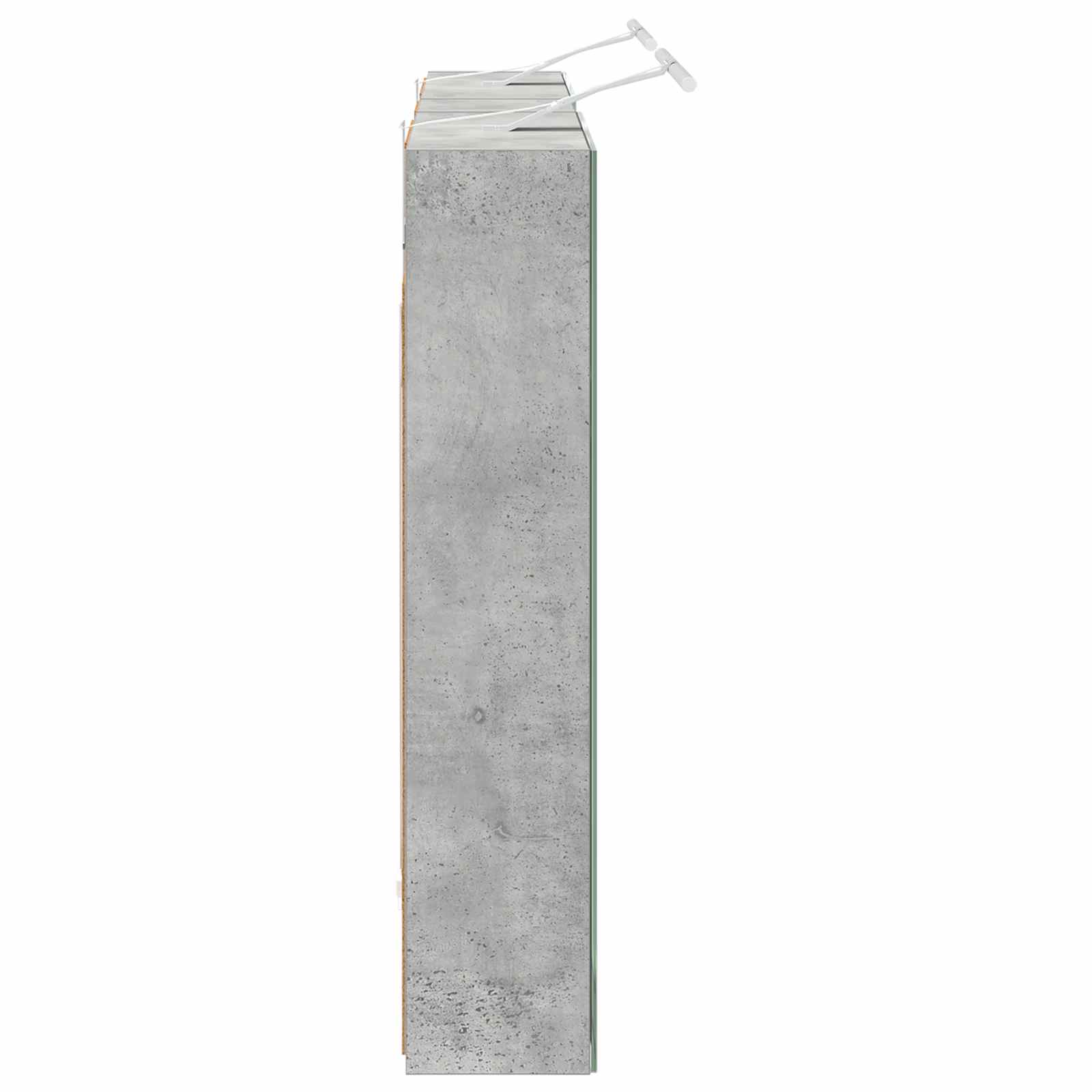 Σετ Ντουλαπιών Μπάνιου με ράφι 3 pcs 120 x 14,5 x 70 εκ - Pakobazaar