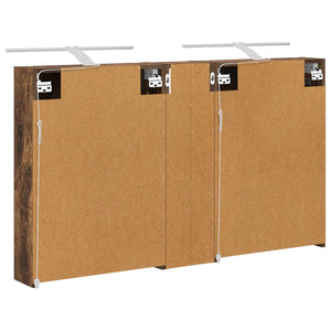 Σετ Ντουλαπιών Μπάνιου με ράφι 3 pcs 120 x 14,5 x 70 εκ - Pakobazaar