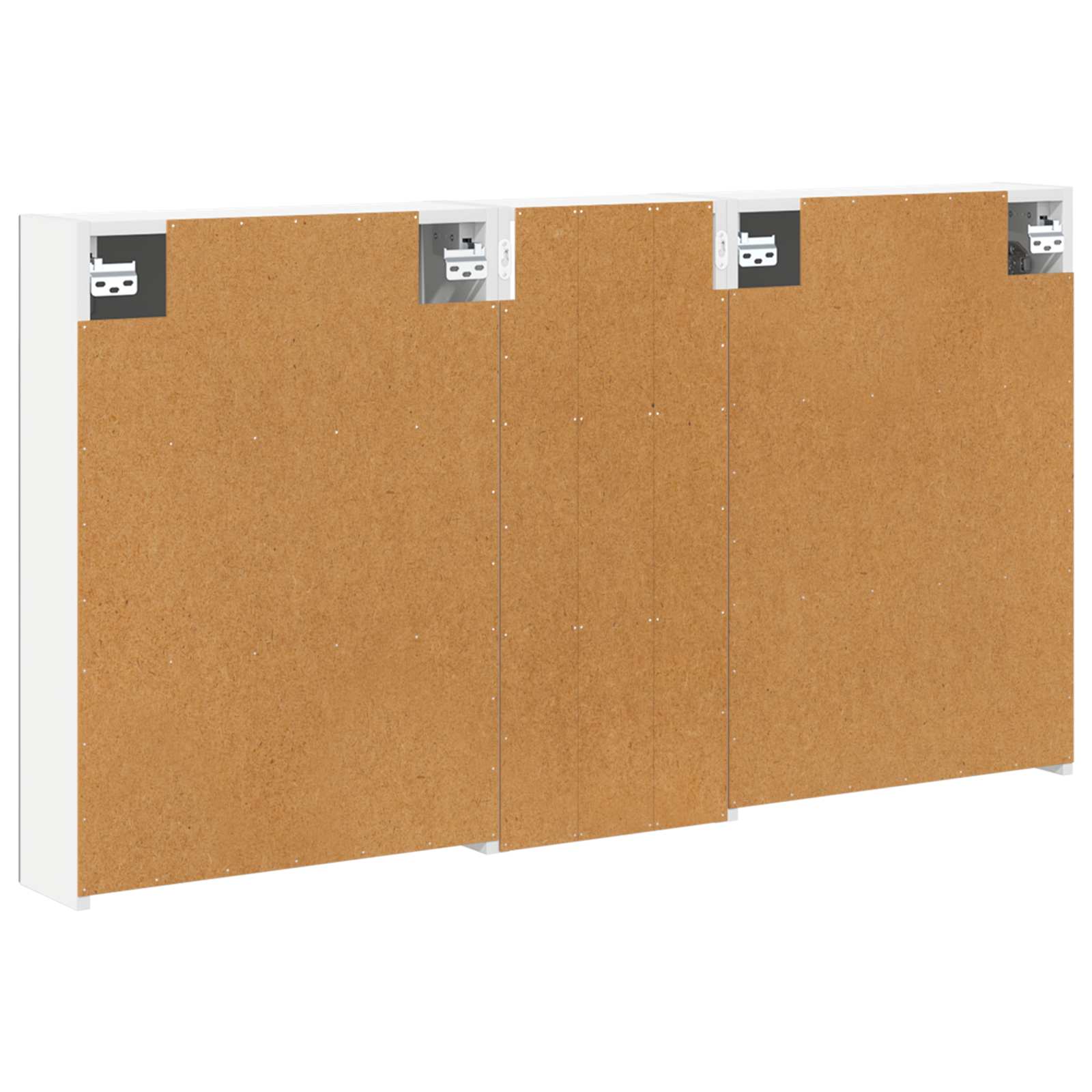 Σετ Ντουλαπιών Μπάνιου με ράφι 3 pcs 130 x 14,5 x 70 εκ - Pakobazaar