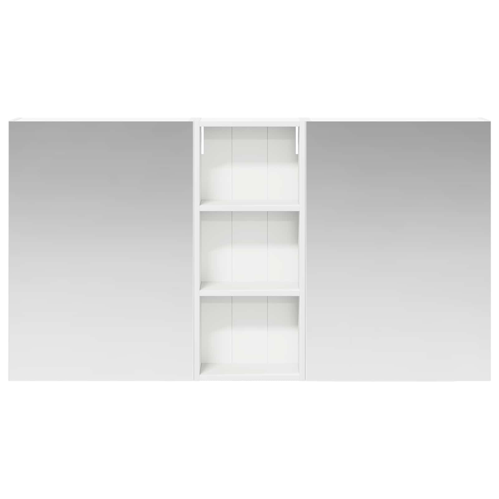 Σετ Ντουλαπιών Μπάνιου με ράφι 3 pcs 130 x 14,5 x 70 εκ - Pakobazaar