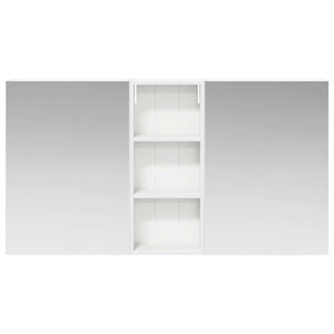 Σετ Ντουλαπιών Μπάνιου 3 τεμ. 130 x 14,5 x 70 εκ - Pakobazaar
