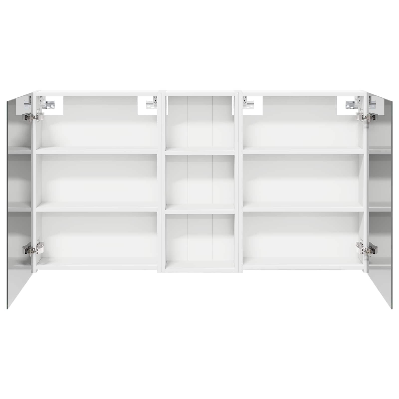 Σετ Ντουλαπιών Μπάνιου με ράφι 3 pcs 130 x 14,5 x 70 εκ - Pakobazaar