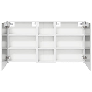 Σετ Ντουλαπιών Μπάνιου 3 τεμ. 130 x 14,5 x 70 εκ - Pakobazaar