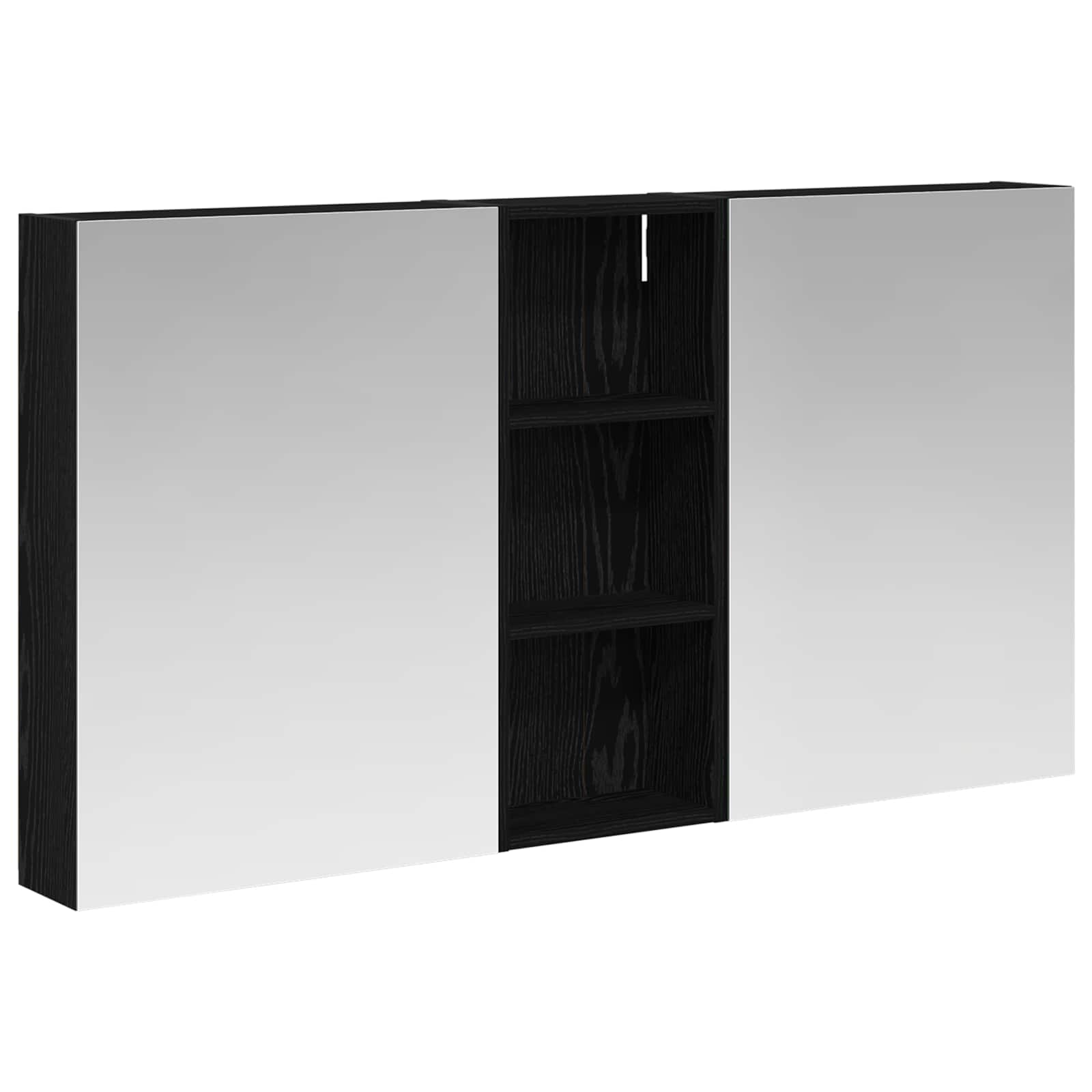 Σετ Ντουλαπιών Μπάνιου με ράφι 3 pcs 130 x 14,5 x 70 εκ - Pakobazaar