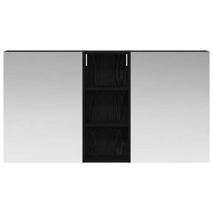 Σετ Ντουλαπιών Μπάνιου 3 τμχ. 130 x 14,5 x 70 εκ - Pakobazaar