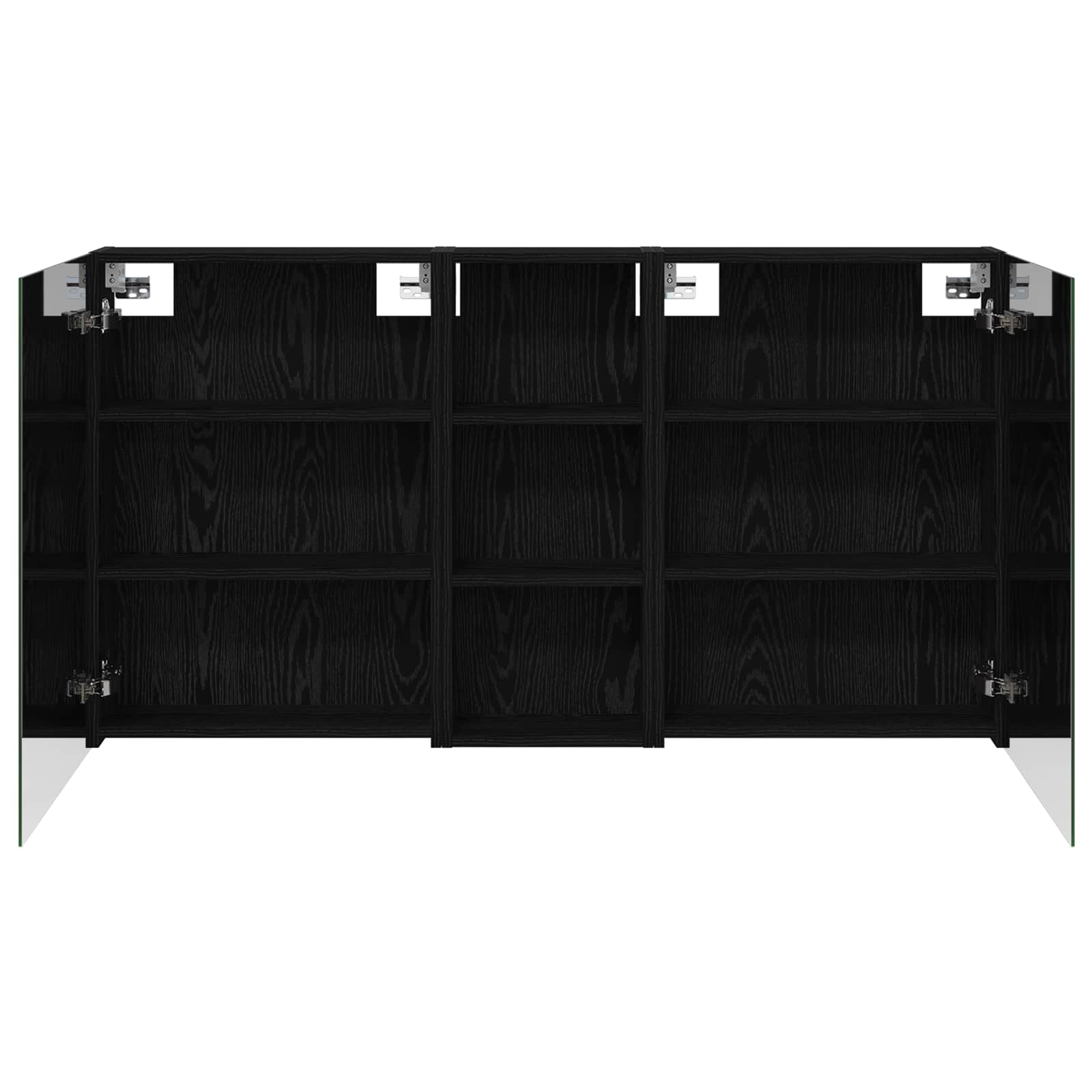 Σετ Ντουλαπιών Μπάνιου με ράφι 3 pcs 130 x 14,5 x 70 εκ - Pakobazaar