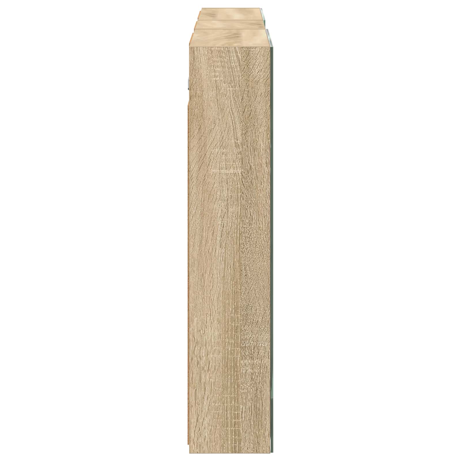 Σετ Ντουλαπιών Μπάνιου με ράφι 3 pcs 130 x 14,5 x 70 εκ - Pakobazaar