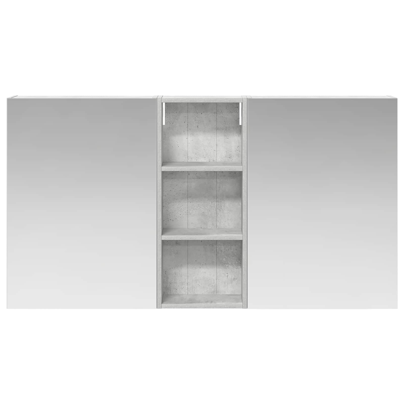 Σετ Ντουλαπιών Μπάνιου με ράφι 3 pcs 130 x 14,5 x 70 εκ - Pakobazaar
