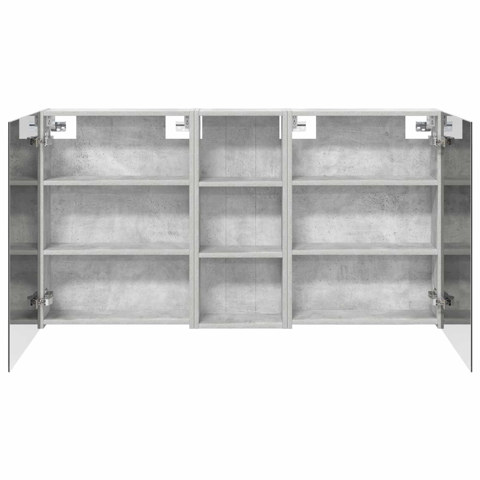 Σετ Ντουλαπιών Μπάνιου με ράφι 3 pcs 130 x 14,5 x 70 εκ - Pakobazaar