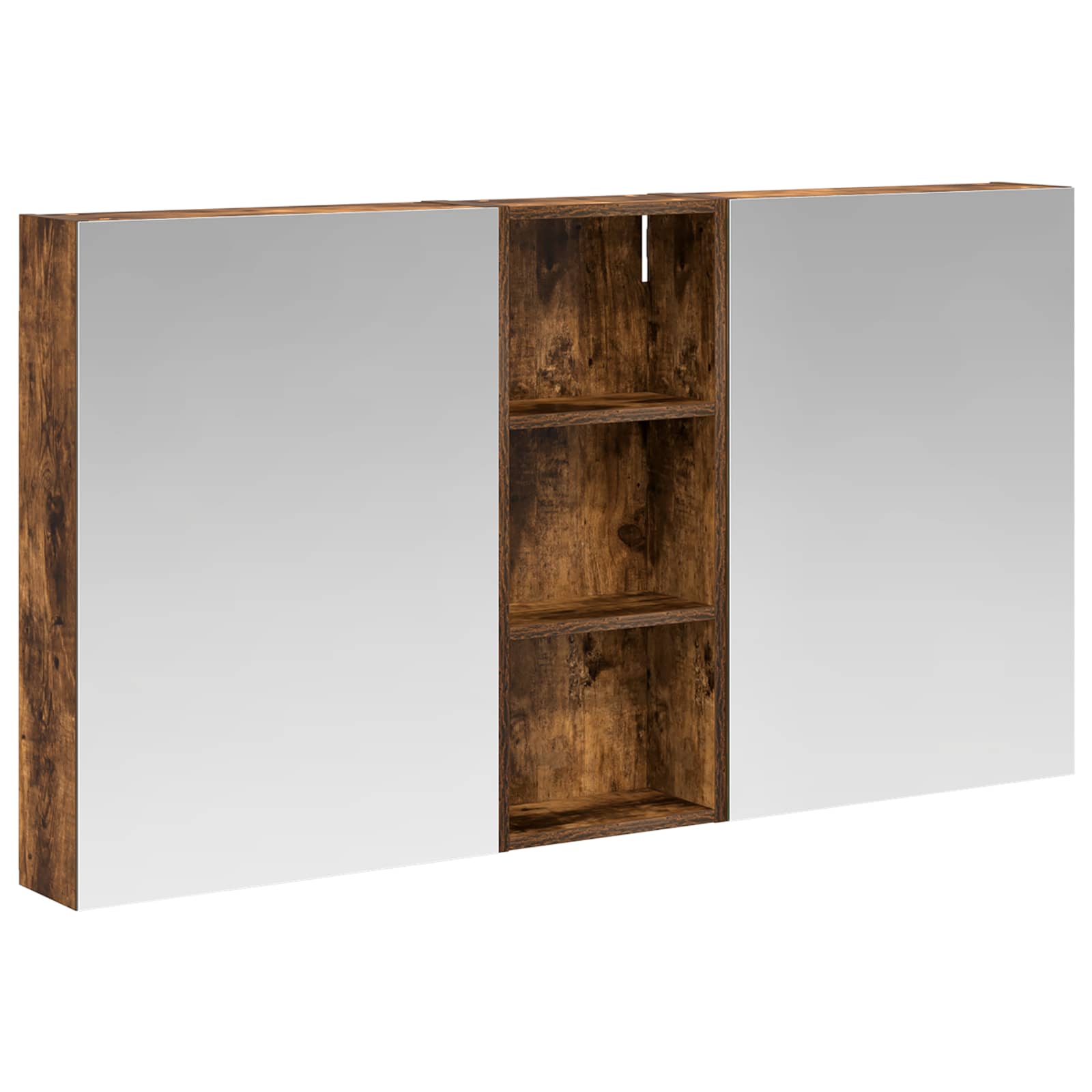 Σετ Ντουλαπιών Μπάνιου με ράφι 3 pcs 130 x 14,5 x 70 εκ - Pakobazaar