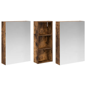 Σετ Ντουλαπιών Μπάνιου 3 τμχ. 130 x 14,5 x 70 εκ - Pakobazaar