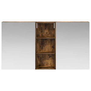 Σετ Ντουλαπιών Μπάνιου 3 τμχ. 130 x 14,5 x 70 εκ - Pakobazaar