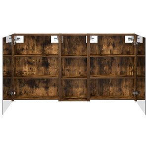 Σετ Ντουλαπιών Μπάνιου 3 τμχ. 130 x 14,5 x 70 εκ - Pakobazaar
