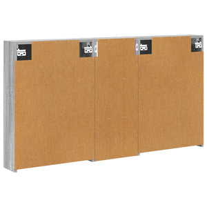 Σετ Ντουλαπιών Μπάνιου με ράφι 3 pcs 130 x 14,5 x 70 εκ - Pakobazaar