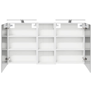 Σετ Ντουλαπιών Μπάνιου 3 τμχ. 130 x 14,5 x 70 εκ - Pakobazaar