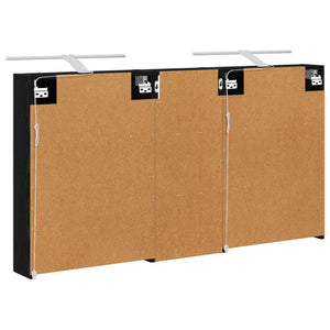 Σετ Ντουλαπιών Μπάνιου με ράφι 3 pcs 130 x 14,5 x 70 εκ - Pakobazaar