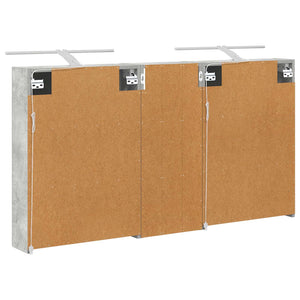 Σετ Ντουλαπιών Μπάνιου με ράφι 3 pcs 130 x 14,5 x 70 εκ - Pakobazaar