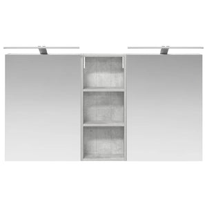 Σετ Ντουλαπιών Μπάνιου με ράφι 3 pcs 130 x 14,5 x 70 εκ - Pakobazaar
