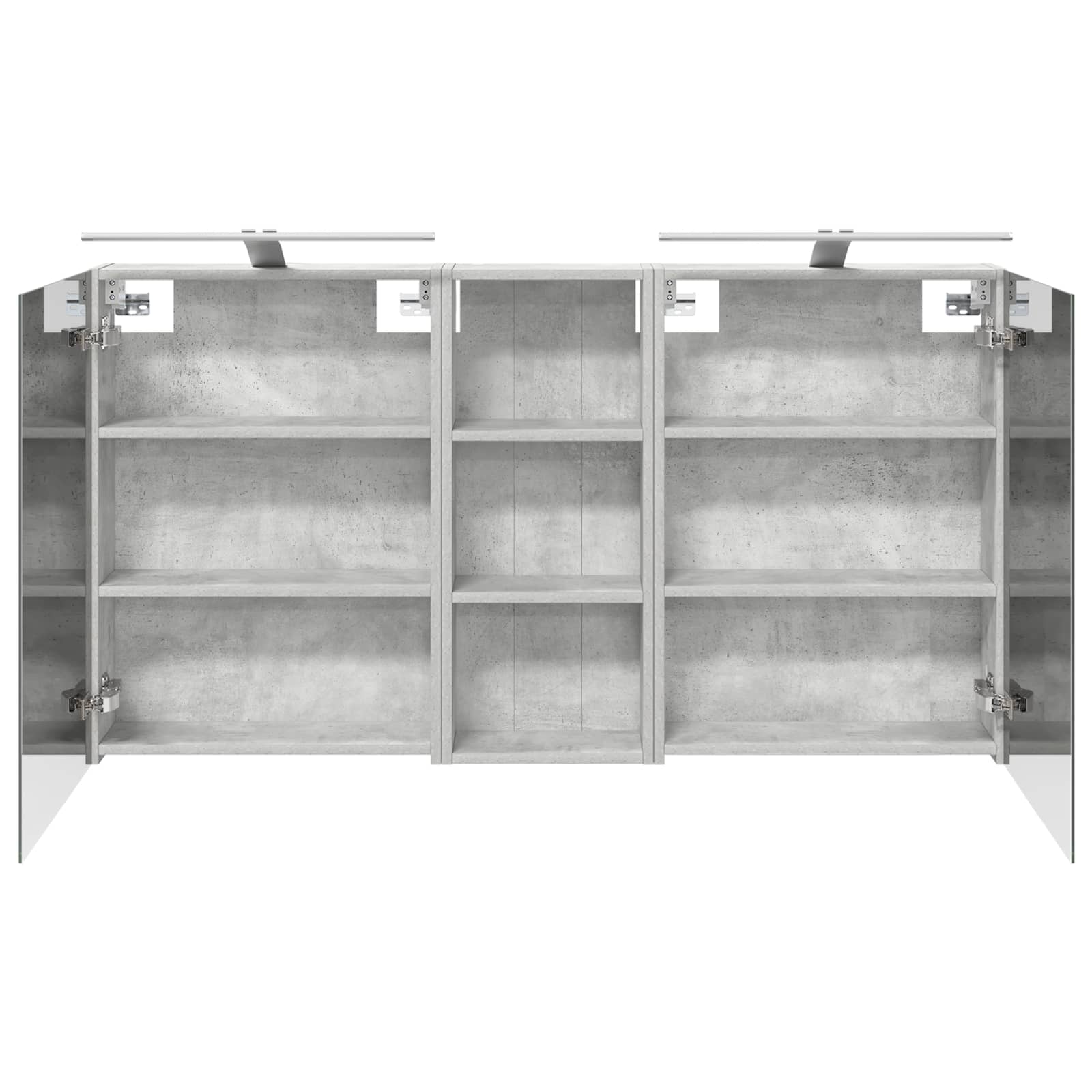 Σετ Ντουλαπιών Μπάνιου με ράφι 3 pcs 130 x 14,5 x 70 εκ - Pakobazaar