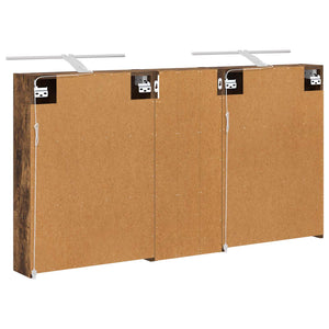 Σετ Ντουλαπιών Μπάνιου με ράφι 3 pcs 130 x 14,5 x 70 εκ - Pakobazaar