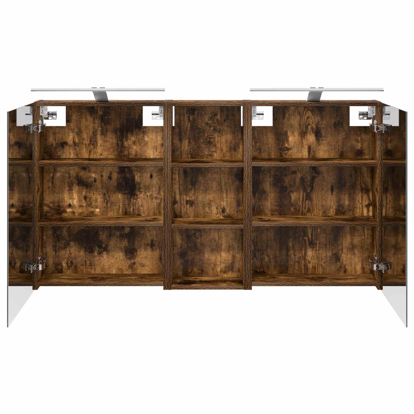 Σετ Ντουλαπιών Μπάνιου με ράφι 3 pcs 130 x 14,5 x 70 εκ - Pakobazaar