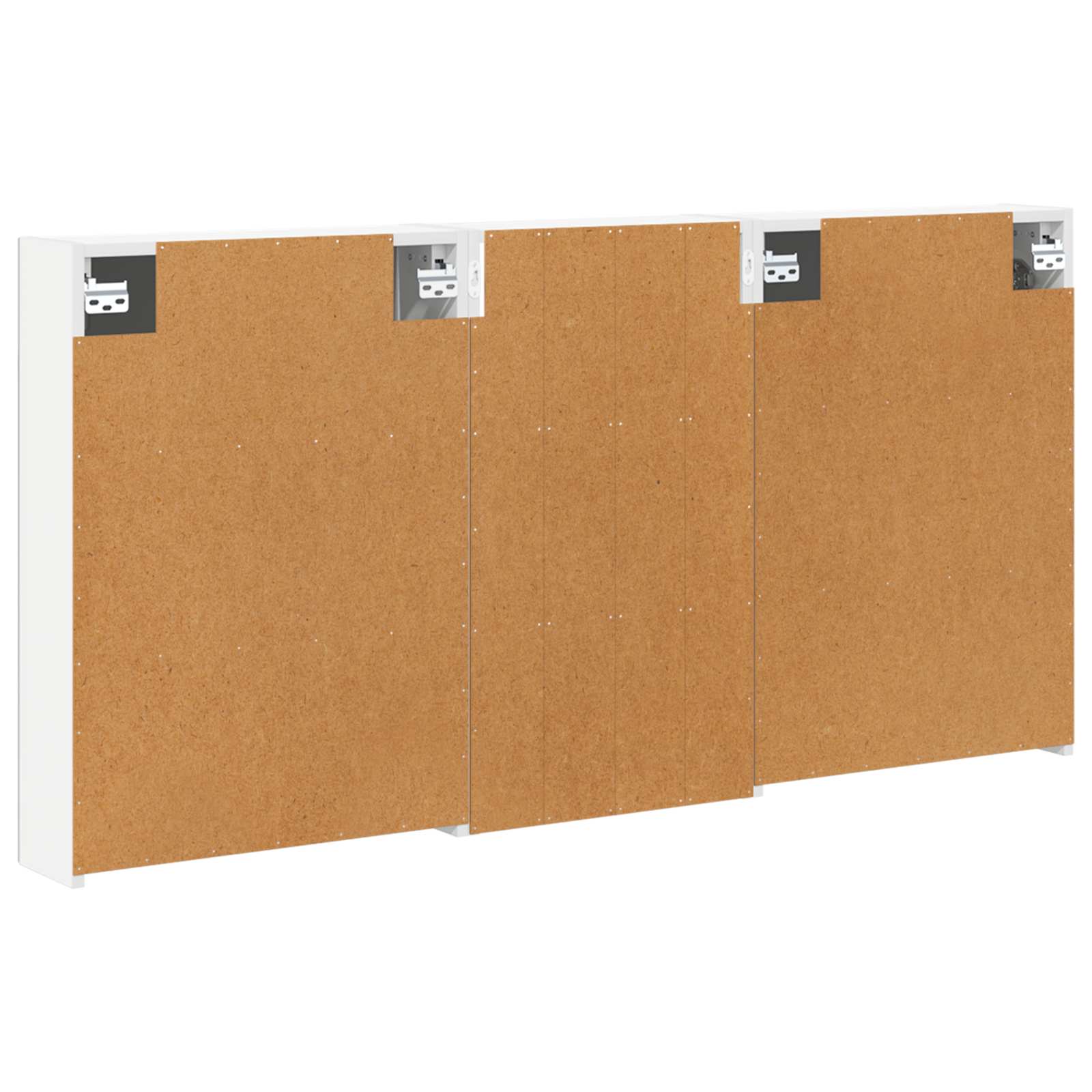 Σετ Ντουλαπιών Μπάνιου με ράφι 3 pcs 140 x 14,5 x 70 εκ - Pakobazaar