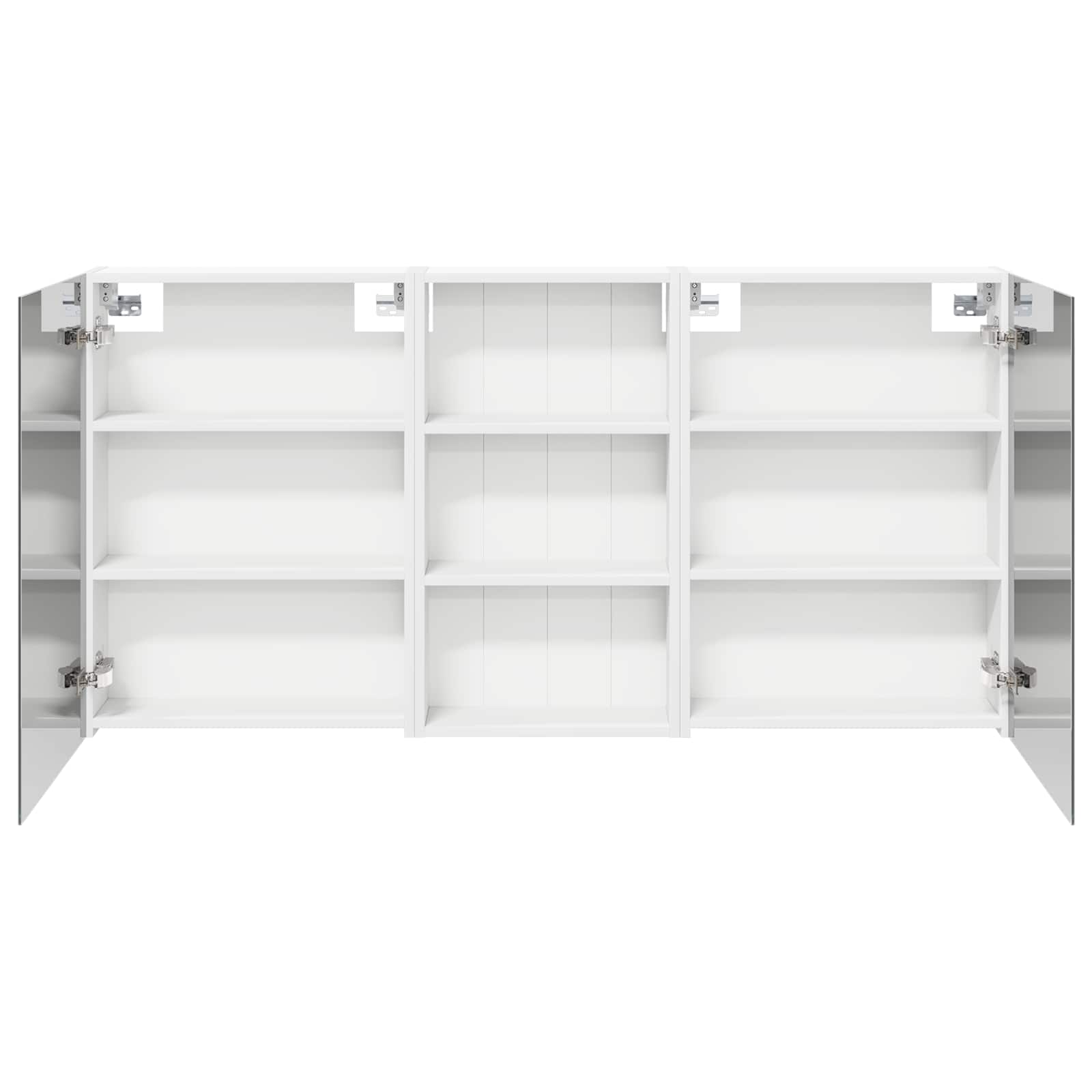 Σετ Ντουλαπιών Μπάνιου με ράφι 3 pcs 140 x 14,5 x 70 εκ - Pakobazaar