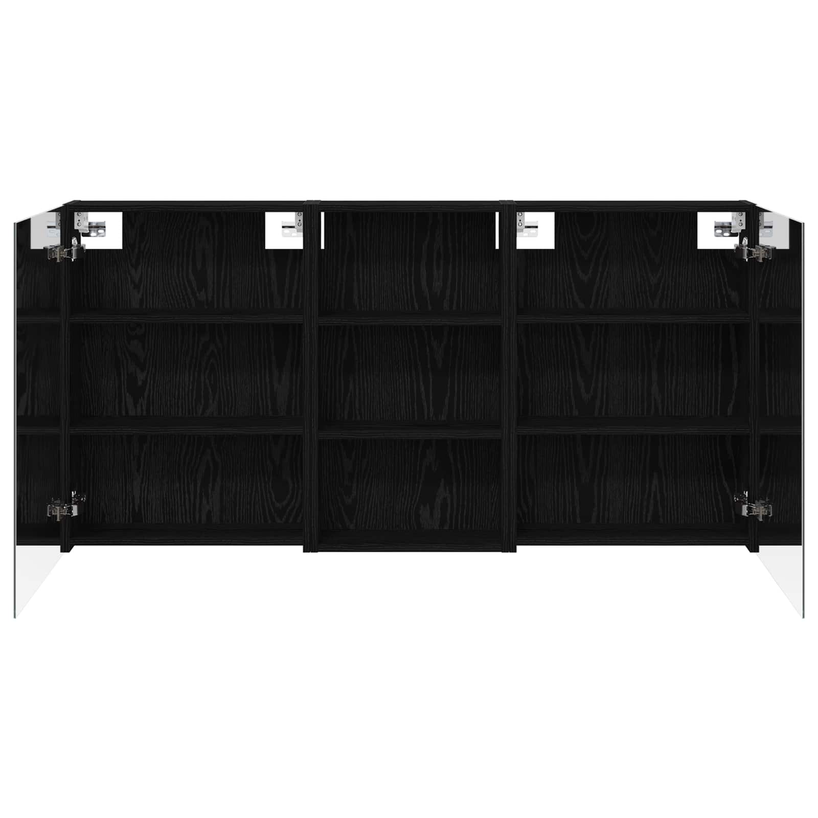 Σετ Ντουλαπιών Μπάνιου με ράφι 3 pcs 140 x 14,5 x 70 εκ - Pakobazaar