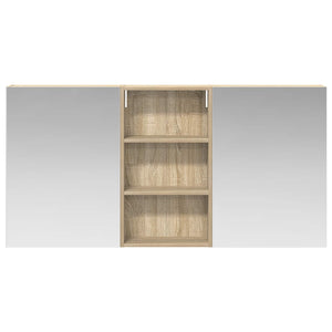 Σετ Ντουλαπιών Μπάνιου 3 τμχ. 140 x 14,5 x 70 εκ