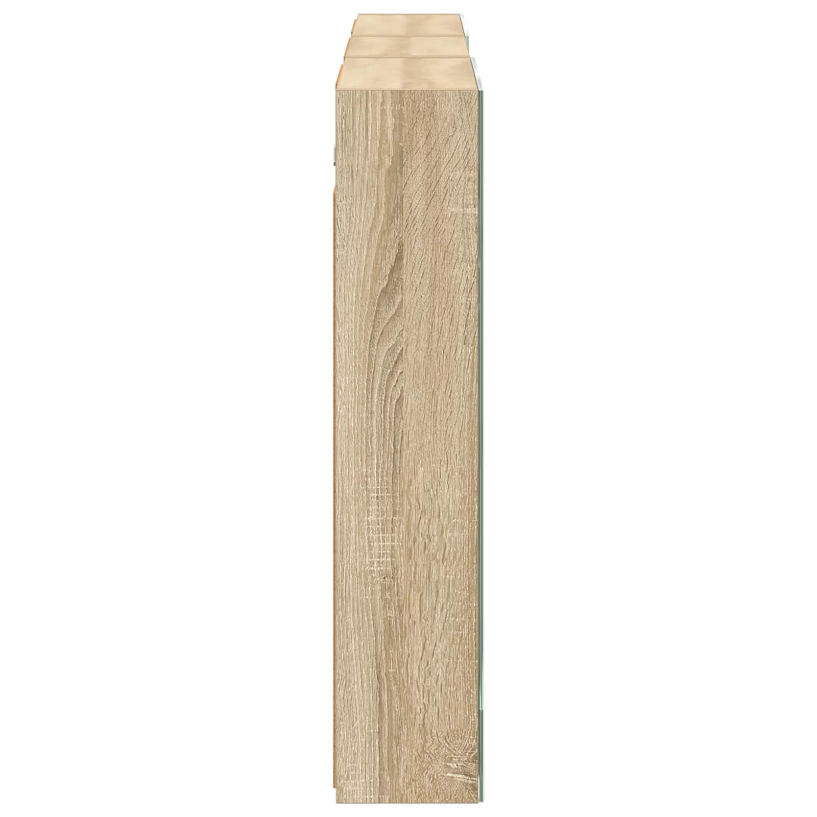Σετ Ντουλαπιών Μπάνιου με ράφι 3 pcs 140 x 14,5 x 70 εκ - Pakobazaar