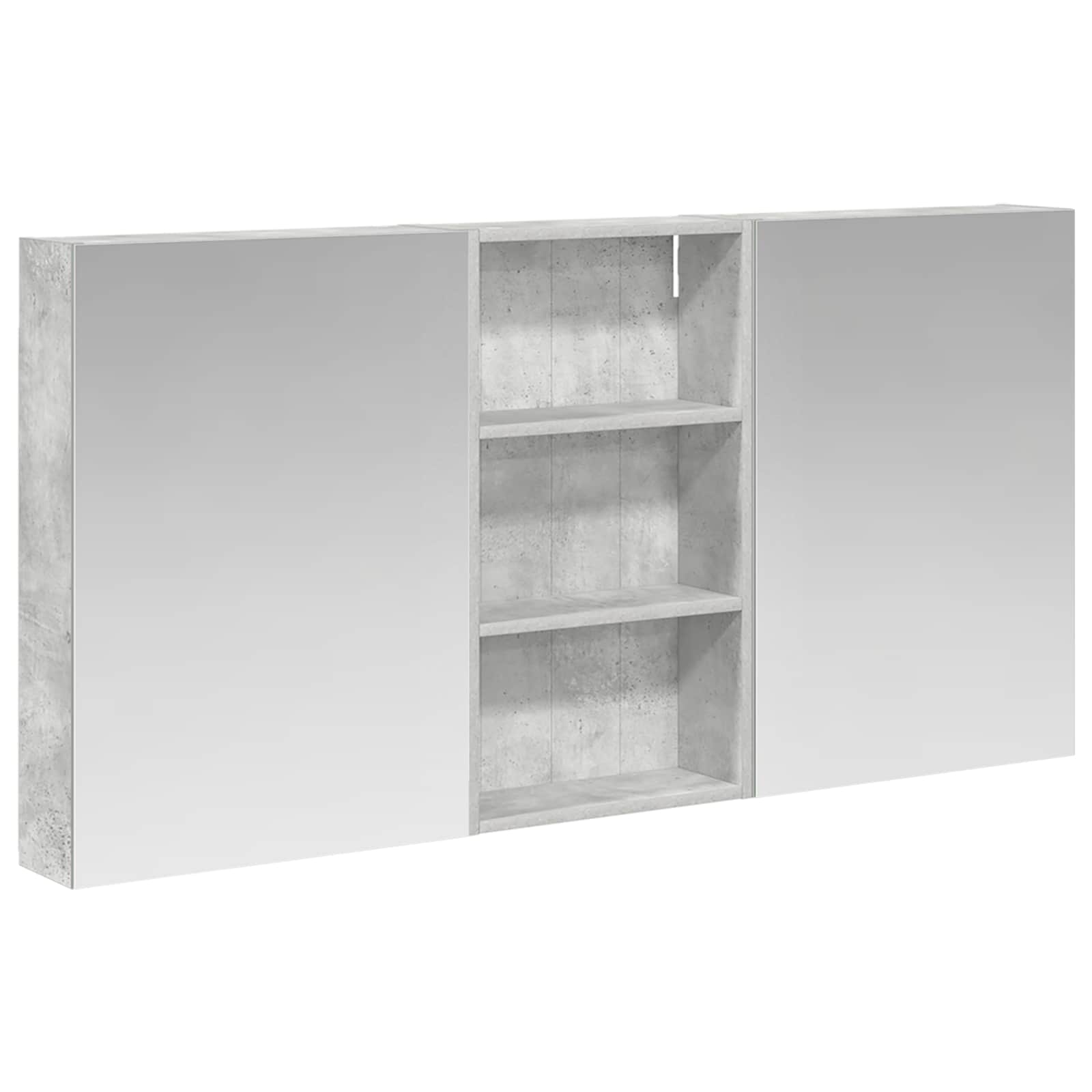 Σετ Ντουλαπιών Μπάνιου με ράφι 3 pcs 140 x 14,5 x 70 εκ - Pakobazaar