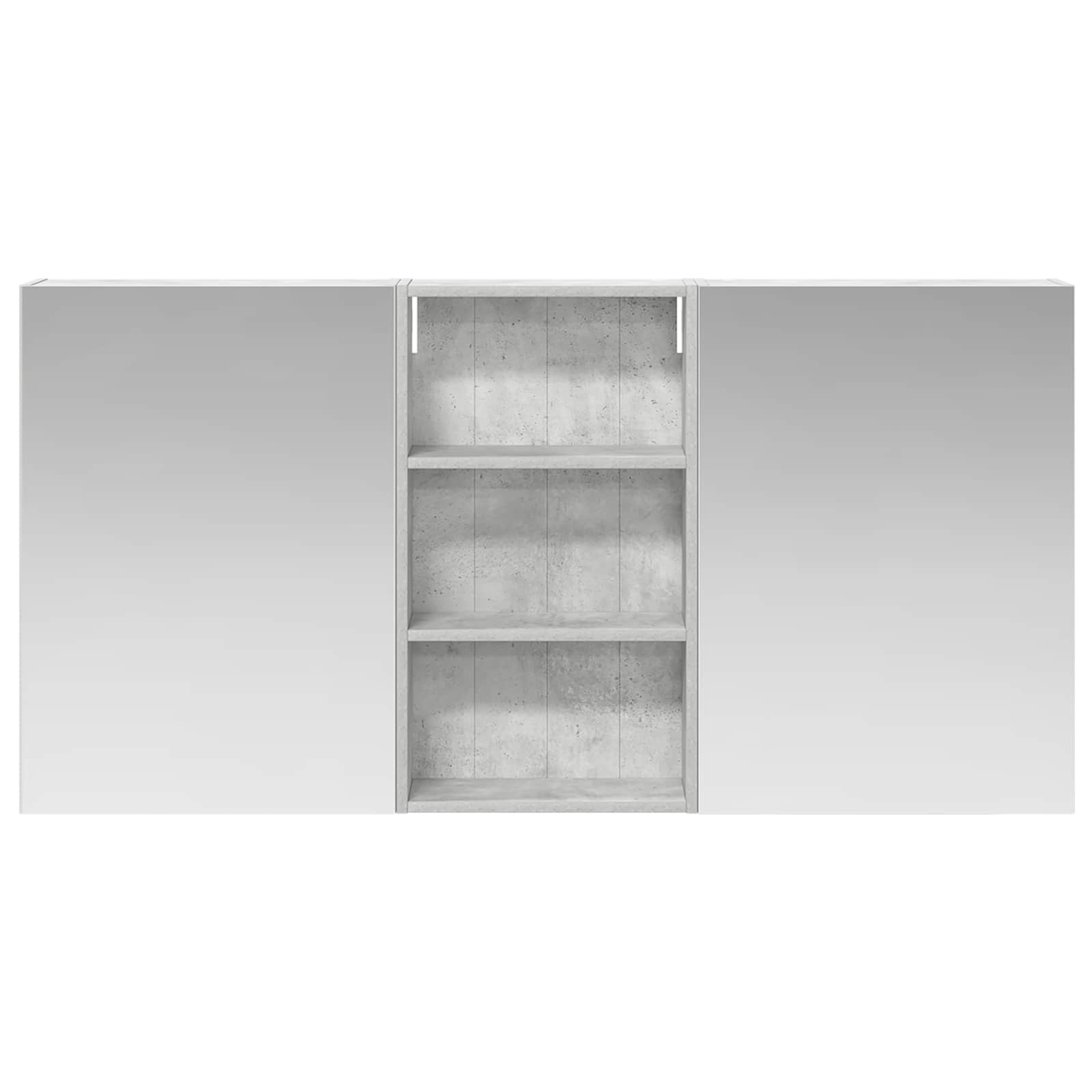 Σετ Ντουλαπιών Μπάνιου με ράφι 3 pcs 140 x 14,5 x 70 εκ - Pakobazaar