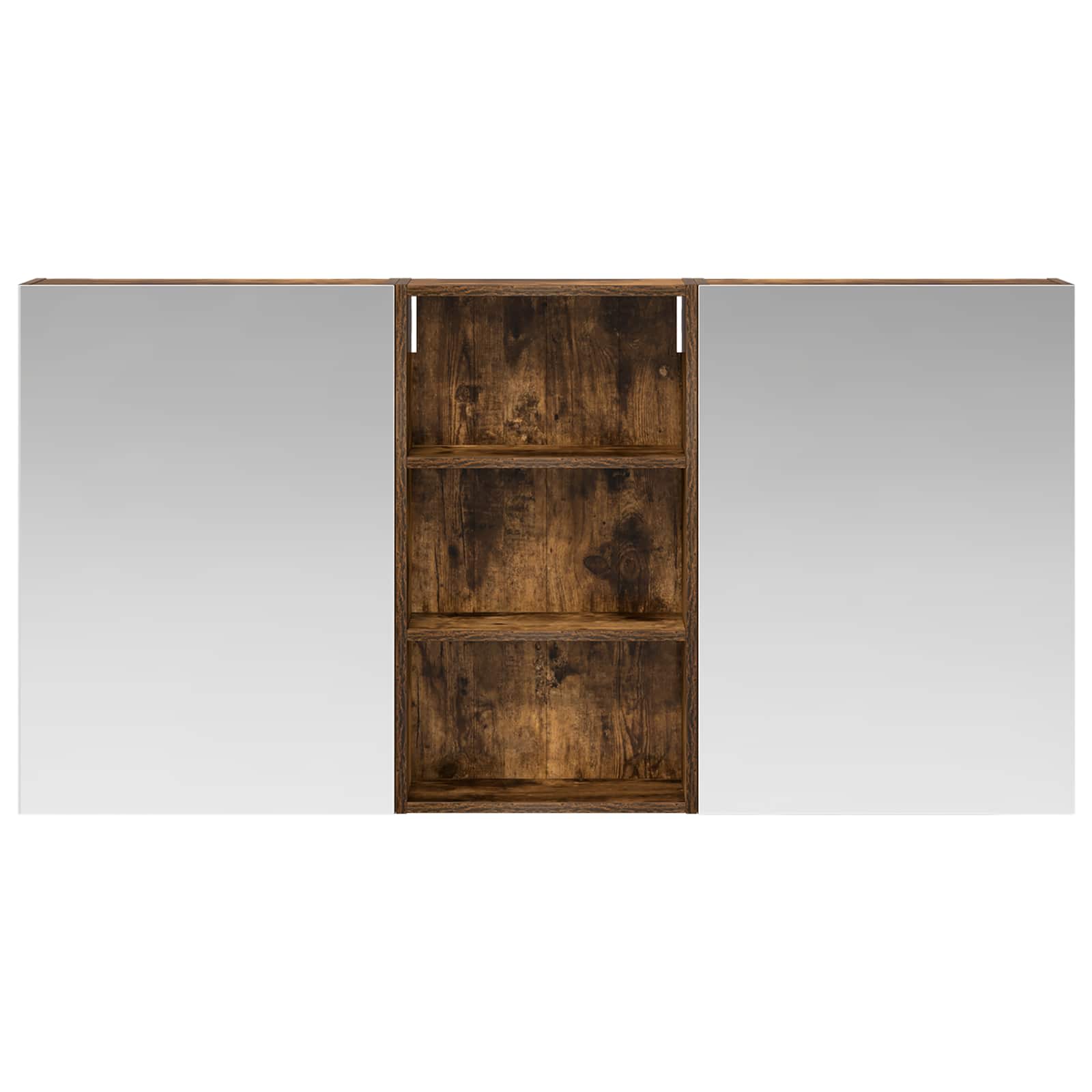 Σετ Ντουλαπιών Μπάνιου με ράφι 3 pcs 140 x 14,5 x 70 εκ - Pakobazaar