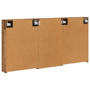 Σετ Ντουλαπιών Μπάνιου με ράφι 3 pcs 140 x 14,5 x 70 εκ - Pakobazaar