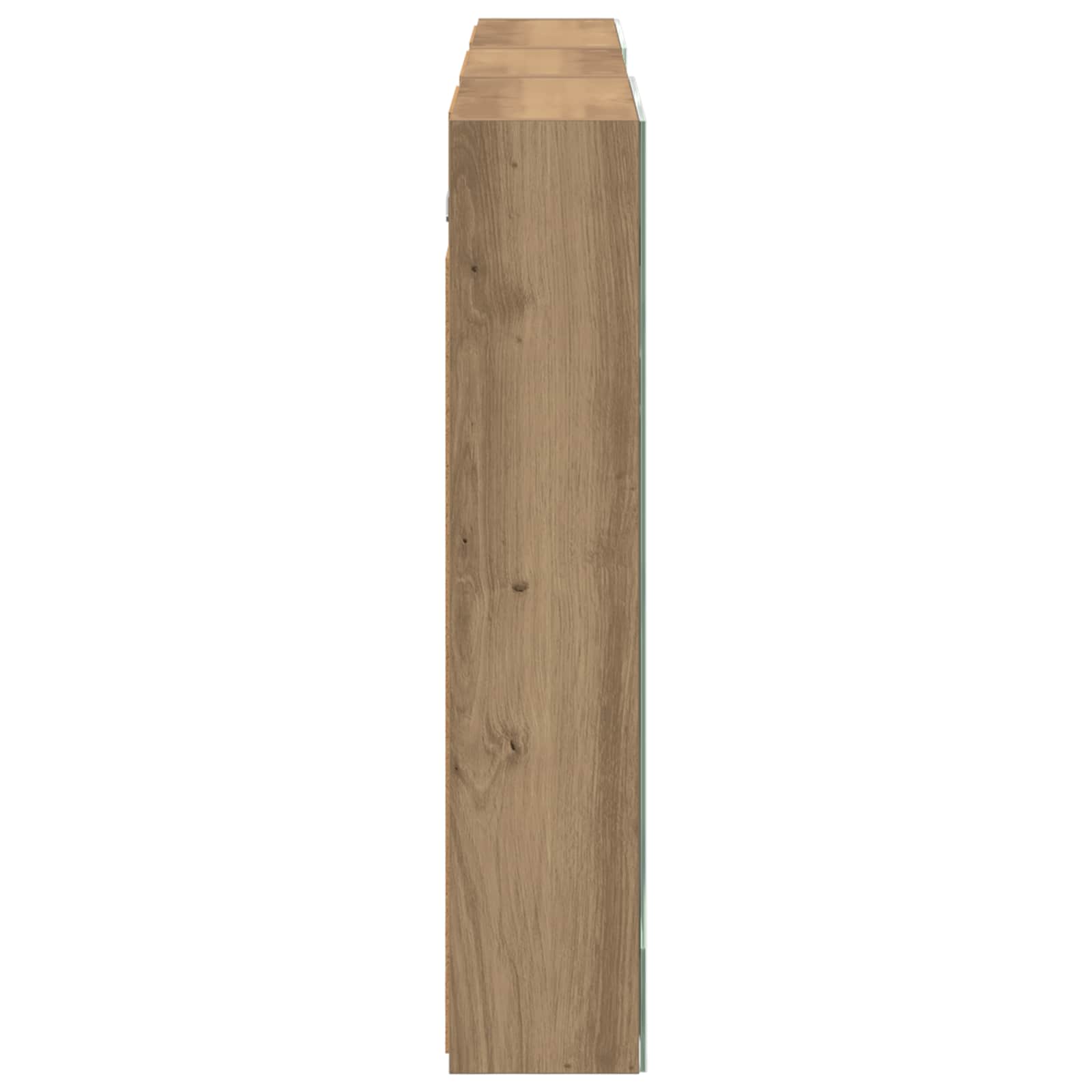 Σετ Ντουλαπιών Μπάνιου με ράφι 3 pcs 140 x 14,5 x 70 εκ - Pakobazaar