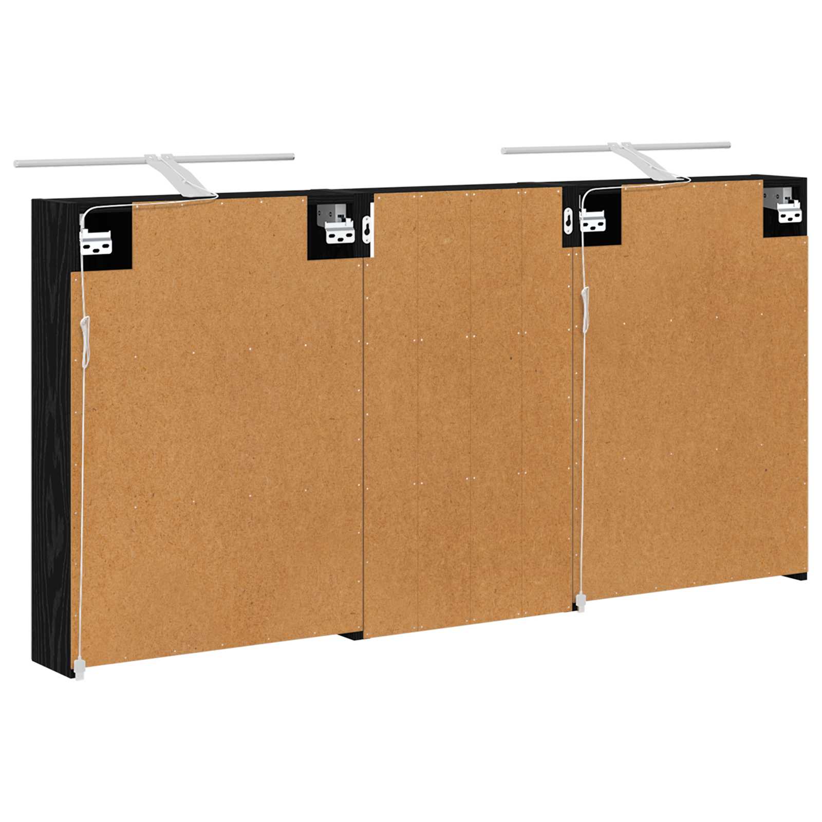 Σετ Ντουλαπιών Μπάνιου με ράφι 3 pcs 140 x 14,5 x 70 εκ - Pakobazaar