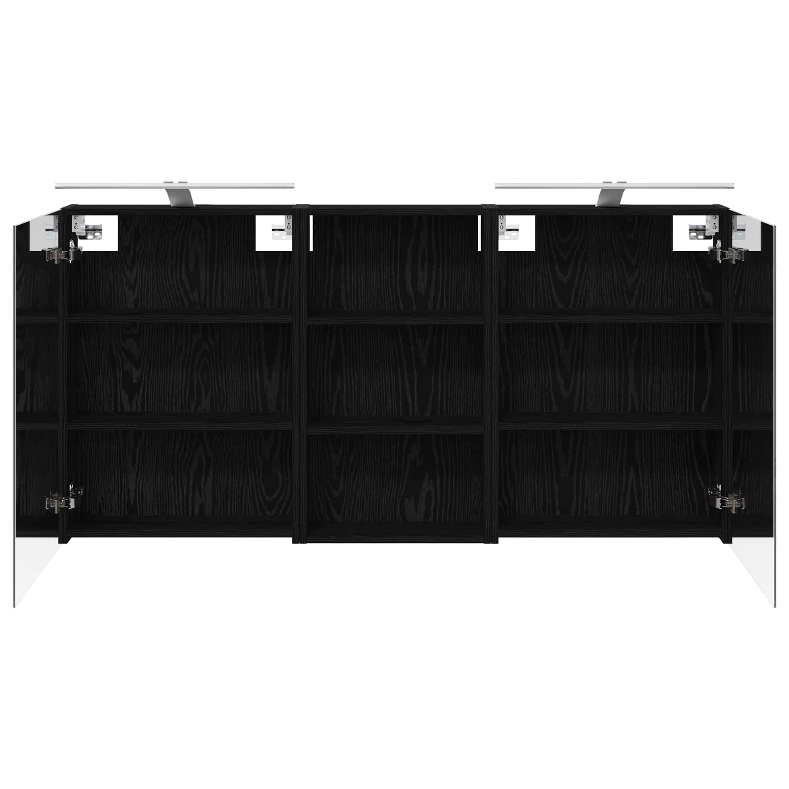 Σετ Ντουλαπιών Μπάνιου με ράφι 3 pcs 140 x 14,5 x 70 εκ - Pakobazaar