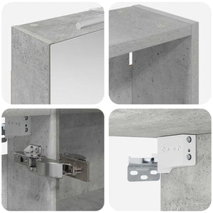 Σετ Ντουλαπιών Μπάνιου με ράφι 3 pcs 140 x 14,5 x 70 εκ - Pakobazaar