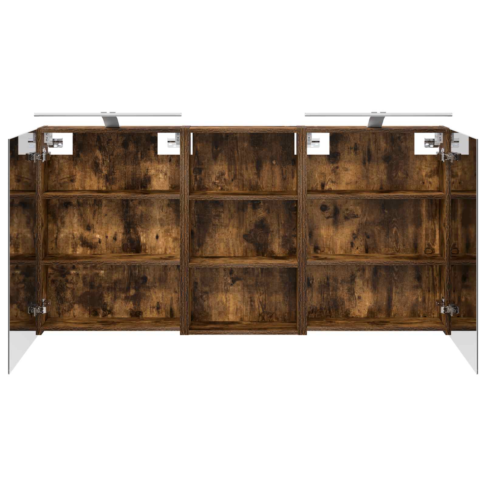 Σετ Ντουλαπιών Μπάνιου με ράφι 3 pcs 140 x 14,5 x 70 εκ - Pakobazaar