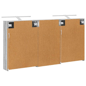 Σετ Ντουλαπιών Μπάνιου με ράφι 3 pcs 140 x 14,5 x 70 εκ - Pakobazaar