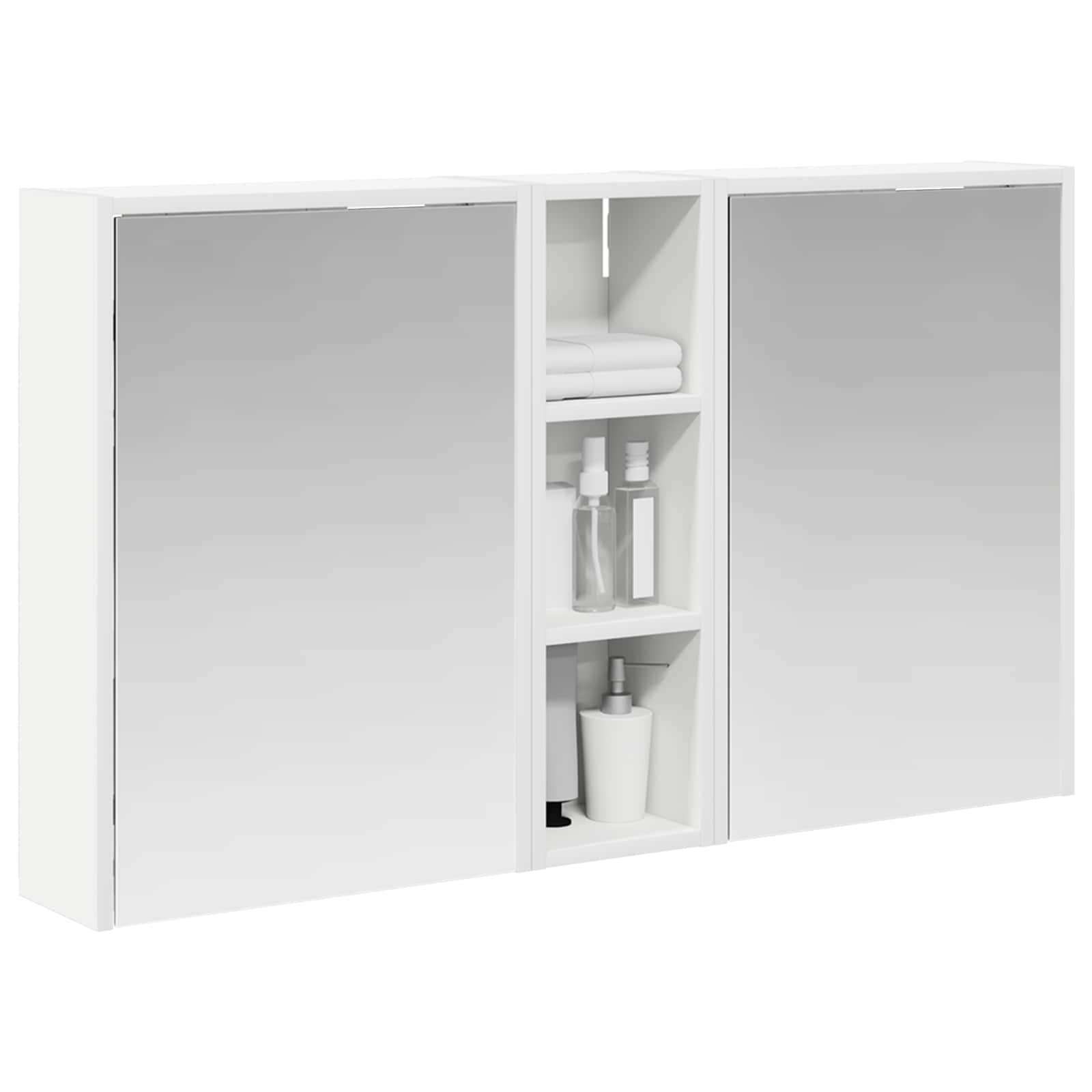 Σετ Ντουλαπιών Μπάνιου 3 pcs 106 x 16 x 62,5 εκ. - Pakobazaar