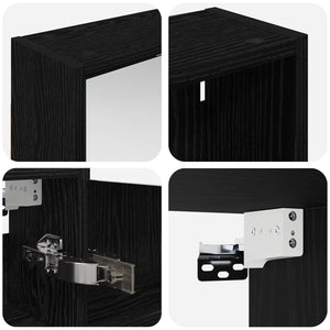 Σετ Ντουλαπιών Μπάνιου 3 τεμ. 106 x 16 x 62,5 εκ. - Pakobazaar
