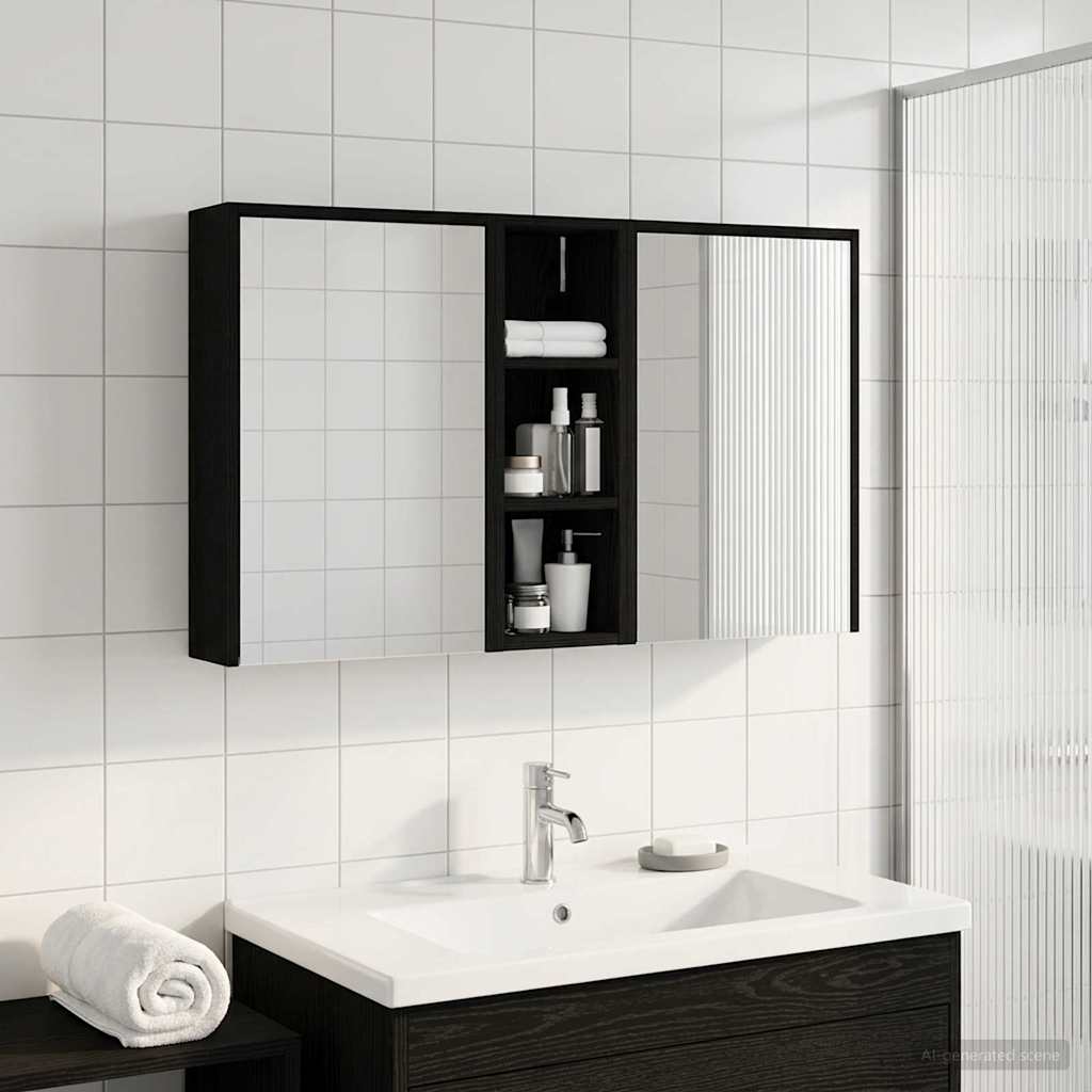 Σετ Ντουλαπιών Μπάνιου 3 pcs 106 x 16 x 62,5 εκ. - Pakobazaar