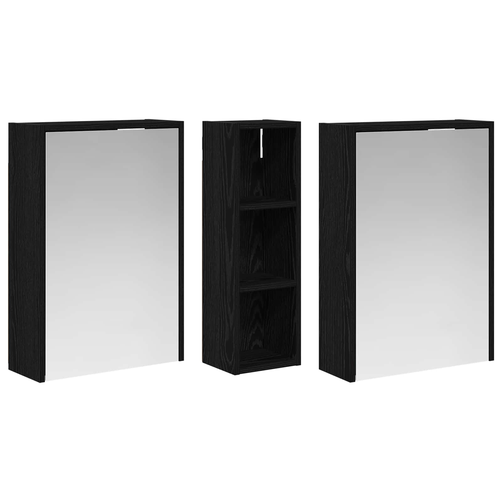 Σετ Ντουλαπιών Μπάνιου 3 pcs 106 x 16 x 62,5 εκ. - Pakobazaar